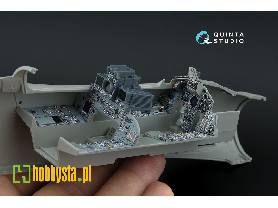 Panavia Tornado Ids Italian Version - Interior 3d Decal With 3d-printed Resin Parts (For Italeri Kits) - image 1