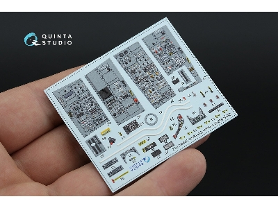 Panavia Tornado Ids Italian Version - Interior 3d Decal With 3d-printed Resin Parts (For Italeri Kits) - image 6