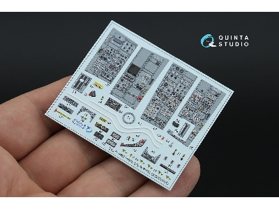Panavia Tornado Ids Italian Version - Interior 3d Decal With 3d-printed Resin Parts (For Italeri Kits) - image 7