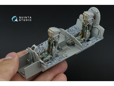 Panavia Tornado Ids Italian Version - Interior 3d Decal With 3d-printed Resin Parts (For Italeri Kits) - image 11