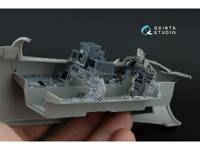 Panavia Tornado Ecr Italian Version - Interior 3d Decal With 3d-printed Resin Parts (For Italeri Kits) - image 1