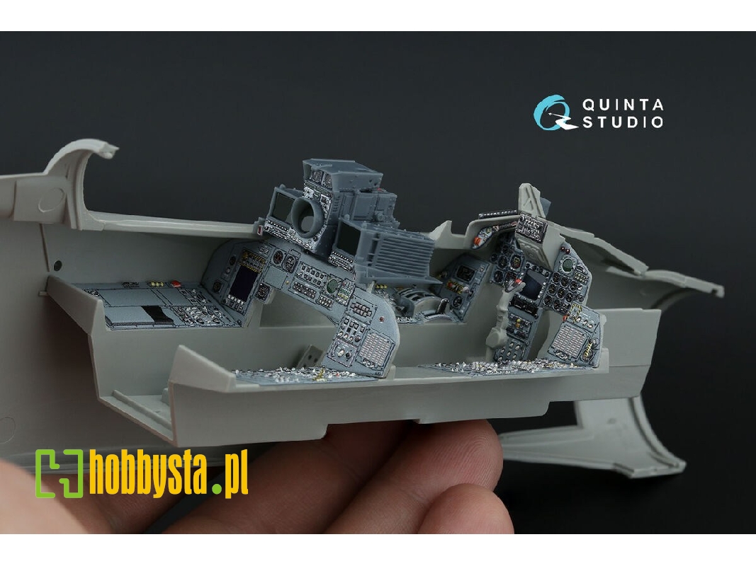 Panavia Tornado Ecr Italian Version - Interior 3d Decal With 3d-printed Resin Parts (For Italeri Kits) - image 1