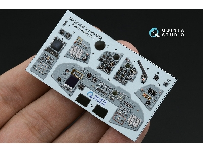 Panavia Tornado Ecr Italian Version - Interior 3d Decal With 3d-printed Resin Parts (For Italeri Kits) - image 5