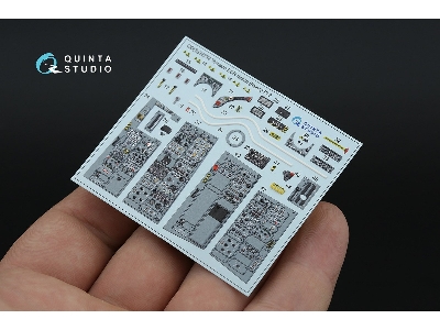 Panavia Tornado Ecr Italian Version - Interior 3d Decal With 3d-printed Resin Parts (For Italeri Kits) - image 7