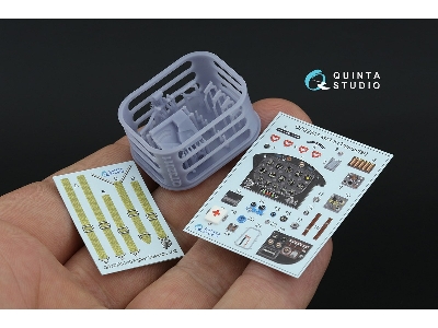 Mig-3 - 3d-printed & Coloured Interior On Decal Paper With 3d-printed Resin Part (For Trumpeter Kits) - image 11