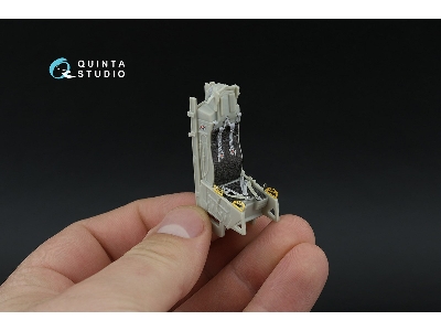 Mcdonnell Douglas F-15 C Pad-upgraded - 3d-printed & Coloured Interior On Decal Paper With 3d-printed Resin Parts (For Tamiya Ki