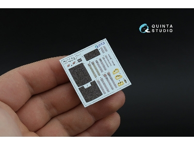 Mcdonnell Douglas F-15 C Pad-upgraded - 3d-printed & Coloured Interior On Decal Paper With 3d-printed Resin Parts (For Tamiya Ki