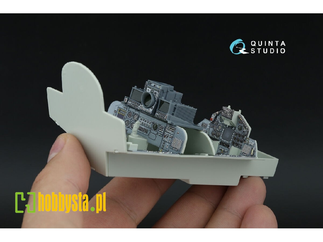 Tornado Ecr German - 3d-printed & Coloured Interior On Decal Paper With 3d-printed Resin Parts (For Revell Kits) - image 1