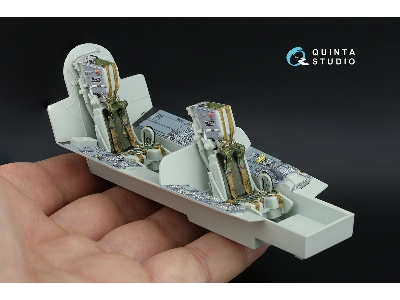 Tornado Ecr German - 3d-printed & Coloured Interior On Decal Paper With 3d-printed Resin Parts (For Revell Kits) - image 9