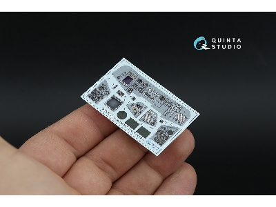 Tornado Ecr German - 3d-printed & Coloured Interior On Decal Paper With 3d-printed Resin Parts (For Revell Kits) - image 12