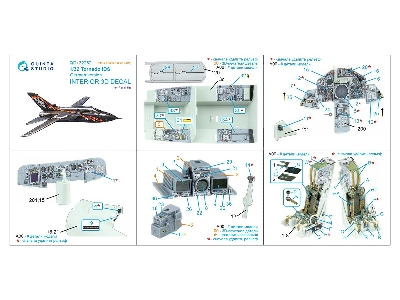 Tornado Ids German - 3d-printed & Coloured Interior On Decal Paper With 3d-printed Resin Parts (For Revell Kits) - image 4