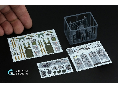 Tornado Ids German - 3d-printed & Coloured Interior On Decal Paper With 3d-printed Resin Parts (For Revell Kits) - image 5