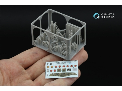 U.S. Diamond T 968a (Open Cab) - 3d-printed & Coloured Interior With 3d-printed Resin Parts (For Mirror Models Kits) - image 2