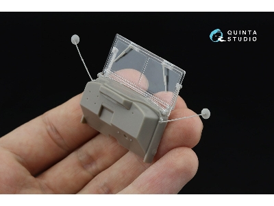 U.S. Diamond T 968a (Open Cab) - 3d-printed & Coloured Interior With 3d-printed Resin Parts (For Mirror Models Kits) - image 3