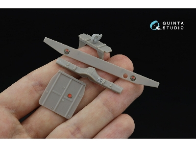 U.S. Diamond T 968a (Open Cab) - 3d-printed & Coloured Interior With 3d-printed Resin Parts (For Mirror Models Kits) - image 10