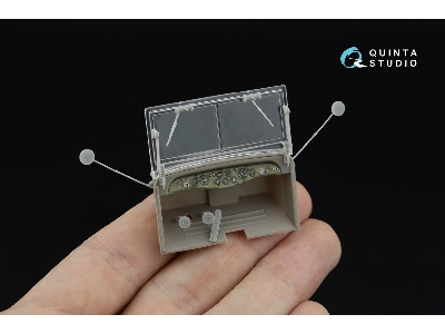 U.S. Diamond T 968a (Open Cab) - 3d-printed & Coloured Interior With 3d-printed Resin Parts (For Mirror Models Kits) - image 14