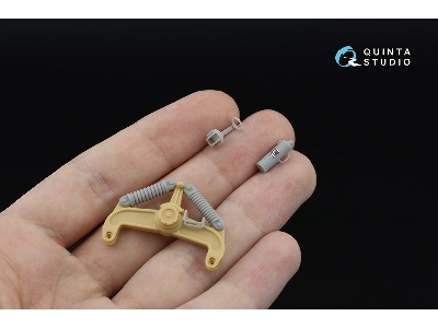 Voroshilovets Tractor - 3d-printed & Coloured Interior On Decal Paper With 3d-printed Resin Parts (For Trumpeter Kits) - image 3