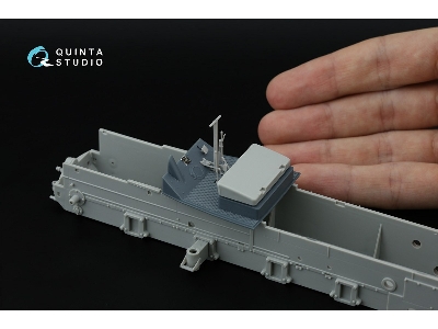 Komintern Artillery Tractor - 3d-printed & Coloured Interior With 3d-printed Resin Parts (For Trumpeter Kits) - image 4