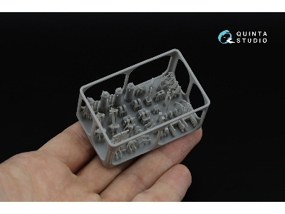 Komintern Artillery Tractor - 3d-printed & Coloured Interior With 3d-printed Resin Parts (For Trumpeter Kits) - image 9