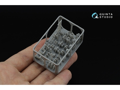 Komintern Artillery Tractor - 3d-printed & Coloured Interior With 3d-printed Resin Parts (For Trumpeter Kits) - image 10