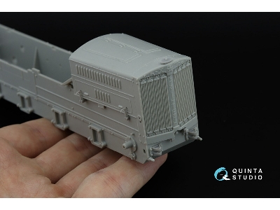 Komintern Artillery Tractor - 3d-printed & Coloured Interior With 3d-printed Resin Parts (For Trumpeter Kits) - image 12