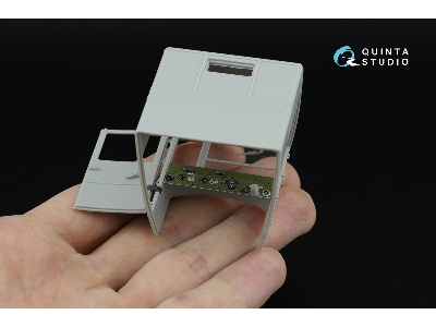 Komintern Artillery Tractor - 3d-printed & Coloured Interior With 3d-printed Resin Parts (For Trumpeter Kits) - image 14