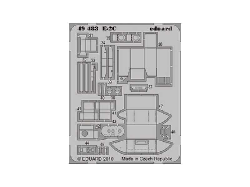 E-2C S. A. 1/48 - Kinetic - image 1