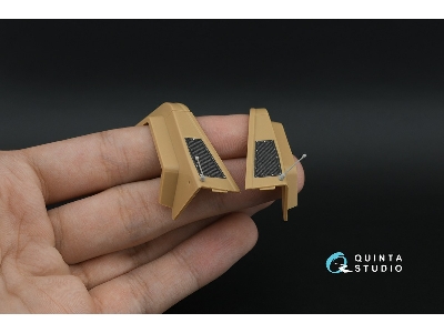 Kraz-260 - 3d-printed & Coloured Interior With 3d-printed Resin Parts (For Takom Kits) - image 9