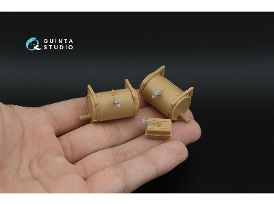 Kraz-260 - 3d-printed & Coloured Interior With 3d-printed Resin Parts (For Takom Kits) - image 11