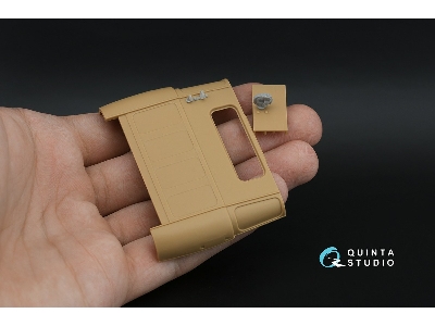 Kraz-260 - 3d-printed & Coloured Interior With 3d-printed Resin Parts (For Takom Kits) - image 13