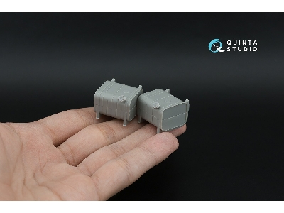 Kraz-6322 - 3d-printed & Coloured Interior With 3d-printed Resin Parts (For Takom Kits) - image 10