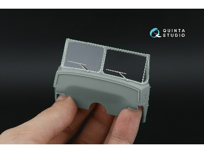 Kraz-6322 - 3d-printed & Coloured Interior With 3d-printed Resin Parts (For Takom Kits) - image 11