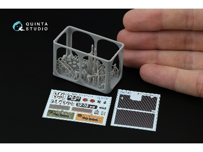 Gt-sm - 3d-printed & Coloured Interior With 3d-printed Resin Parts (For Avd Kits) - image 2