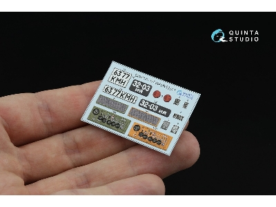 Gt-sm - 3d-printed & Coloured Interior With 3d-printed Resin Parts (For Avd Kits) - image 3