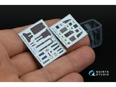 Dassault Rafale C/M - 3d-printed & Coloured Interior With 3d-printed Resin Parts (For Revell Kits) - image 3