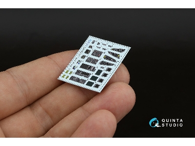 Dassault Rafale B - 3d-printed & Coloured Interior With 3d-printed Resin Parts (For Revell Kits) - image 4