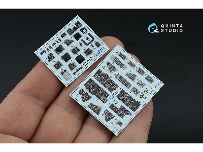 Grumman F-14 B Tomcat - 3d-printed & Coloured Interior On Decal Paper With 3d-printed Resin Part (For Tamiya F-14 D Kit) - image