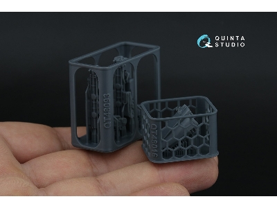 Grumman F-14 B Tomcat - 3d-printed & Coloured Interior On Decal Paper With 3d-printed Resin Part (For Tamiya F-14 D Kit) - image