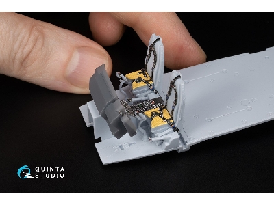 Westland Lynx Hma.8 - 3d-printed & Coloured Interior With 3d-printed Resin Parts (For Airfix Kits) - image 5