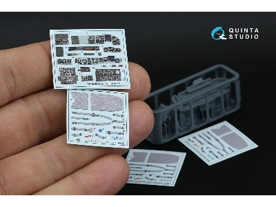 Westland Lynx Mk.88a - 3d-printed & Coloured Interior With 3d-printed Resin Parts (For Airfix Kits) - image 3