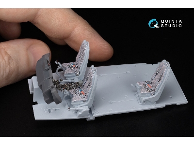 Westland Lynx Mk.88a - 3d-printed & Coloured Interior With 3d-printed Resin Parts (For Airfix Kits) - image 5