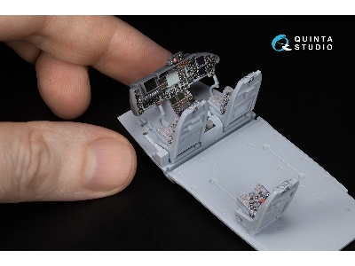 Westland Lynx Mk.88a - 3d-printed & Coloured Interior With 3d-printed Resin Parts (For Airfix Kits) - image 6