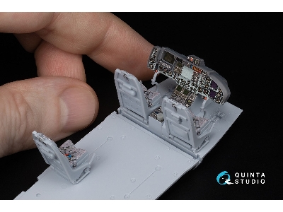 Westland Lynx Mk.88a - 3d-printed & Coloured Interior With 3d-printed Resin Parts (For Airfix Kits) - image 7