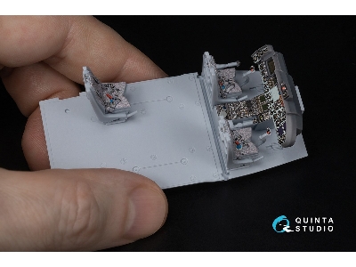 Westland Lynx Mk.88a - 3d-printed & Coloured Interior With 3d-printed Resin Parts (For Airfix Kits) - image 8