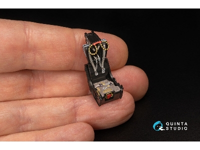 F-4 C Phantom Ii - 3d-printed & Coloured Interior On Decal Paper With 3d-printed Resin Part (For Academy Kits) - image 3