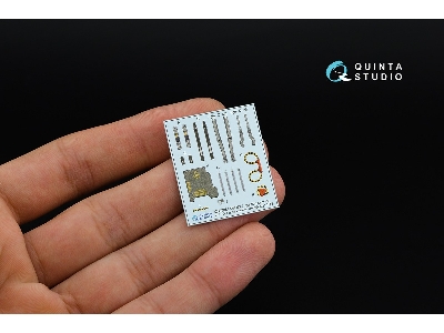 F-4 C Phantom Ii - 3d-printed & Coloured Interior On Decal Paper With 3d-printed Resin Part (For Academy Kits) - image 9