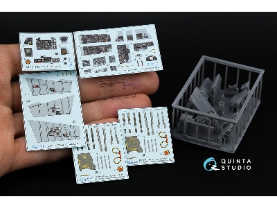 F-4 C Phantom Ii - 3d-printed & Coloured Interior On Decal Paper With 3d-printed Resin Part (For Academy Kits) - image 16