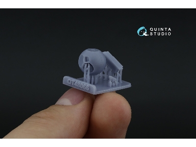 Bell Ah-1 Z Zulu Cobra/Viper - 3d-printed & Coloured Interior On Decal Paper With 3d-printed Resin Parts (For Kitty Hawk Kits) -