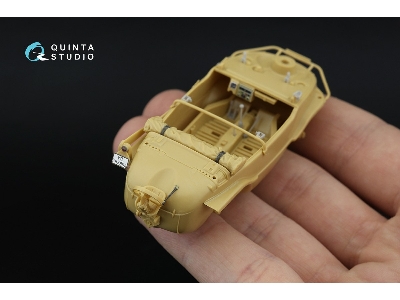 Schwimmwagen Type 166 - 3d-printed & Coloured Interior On Decal Paper With 3d-printed Resin Parts (For Tamiya Kits) - image 5