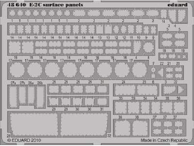 E-2C surface panels 1/48 - Kinetic - image 1